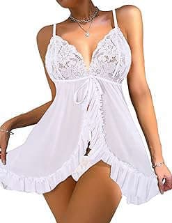 Image of Lace Babydoll Lingerie Nightie by the company Amazon.com.