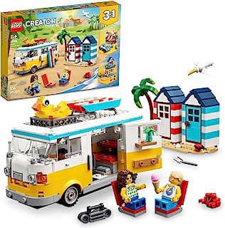 Image of LEGO Beach Camper Van Kit by the company Amazon.com.