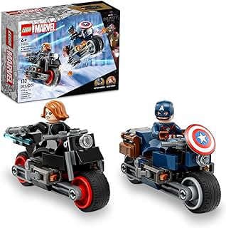 Image of LEGO Marvel Motorcycle Set by the company Amazon.com.