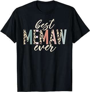 Image of Leopard Print Memaw T-Shirt by the company Amazon.com.