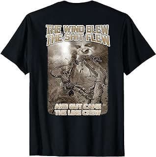 Image of Lineman Themed T-Shirt by the company Amazon.com.