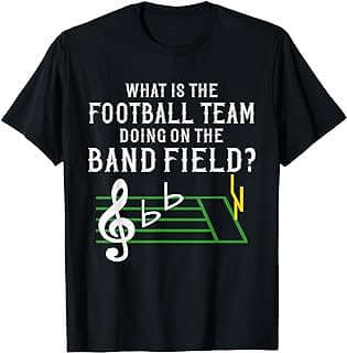 Image of Marching Band Football Shirt by the company Amazon.com.