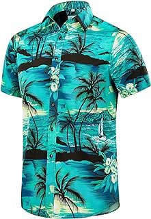 Image of Men's Christmas Hawaiian Shirt by the company Amazon.com.