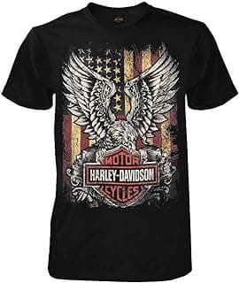 Image of Men's Harley-Davidson Black Tee by the company Amazon.com.