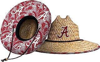 Image of Men's NFL Floral Straw Hat by the company Amazon.com.