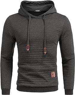 Image of Men's Waffle Knit Hoodie by the company Amazon.com.