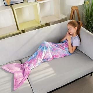 Image of Mermaid Tail Blanket by the company Amazon.com.