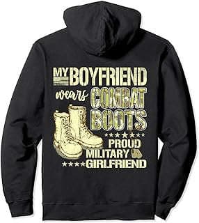Image of Military Girlfriend Pullover Hoodie by the company Amazon.com.