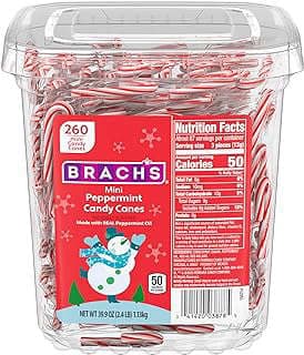 Image of Mini Candy Canes Tub by the company Amazon.com.