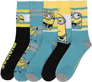 Image of Minions Crew Socks Pack by the company Amazon.com.