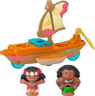 Image of Moana & Maui Toy Canoe by the company Amazon.com.