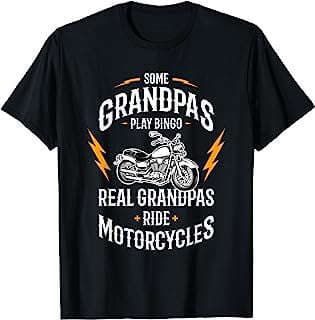 Image of Motorcycle Grandpas T-Shirt by the company Amazon.com.
