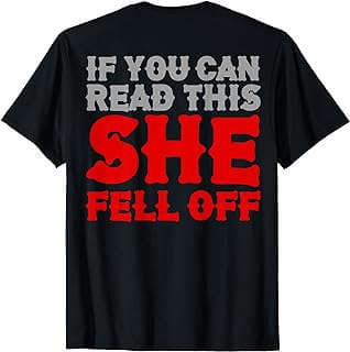Image of Motorcycle Humor T-Shirt by the company Amazon.com.