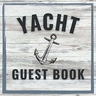 Image of Nautical Yacht Guest Book by the company Amazon.com.