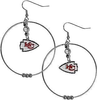 Image of NFL Hoop Earrings by the company Amazon.com.
