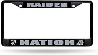 Image of NFL Raiders License Plate Frame by the company Amazon.com.