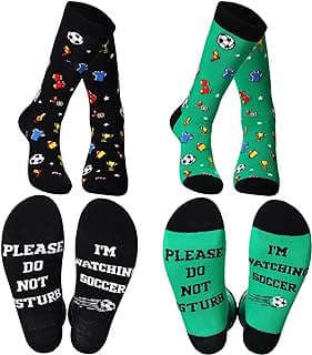 Image of Novelty Soccer Men's Socks by the company Amazon.com.