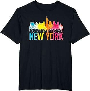 Image of NYC Skyline T-Shirt by the company Amazon.com.