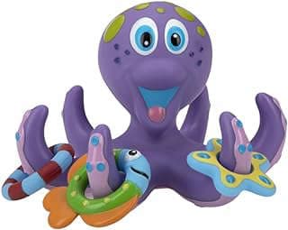 Image of Octopus Bath Toy with Rings by the company Amazon.com.