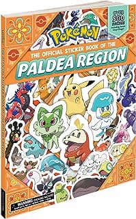 Image of Paldea Region Pokémon Sticker Book by the company Amazon.com.