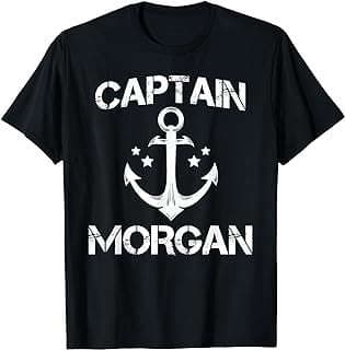 Image of Personalized Captain Morgan T-Shirt by the company Amazon.com.