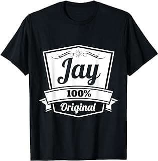 Image of Personalized Jay Name T-Shirt by the company Amazon.com.