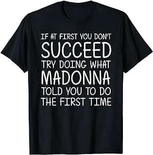 Image of Personalized Madonna Joke T-Shirt by the company Amazon.com.