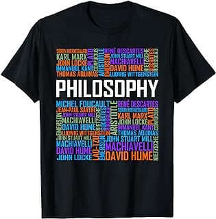 Image of Philosopher Themed T-Shirt by the company Amazon.com.