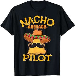 Image of Pilot Themed Cinco de Mayo T-Shirt by the company Amazon.com.