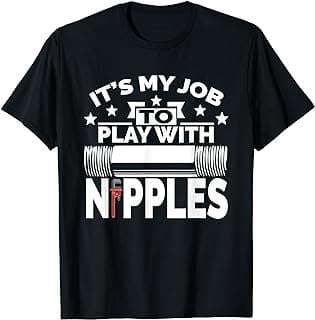 Image of Plumber Humor T-Shirt by the company Amazon.com.