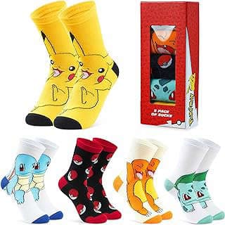 Image of Pokemon Ankle Socks Pack by the company Amazon.com.