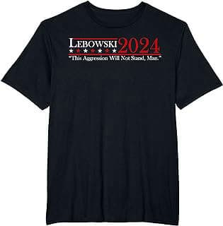 Image of Political Lebowski T-Shirt by the company Amazon.com.