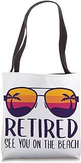Image of Retirement Beach Tote Bag by the company Amazon.com.