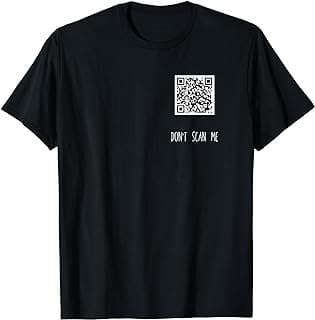 Image of Rick Roll QR Code T-Shirt by the company Amazon.com.
