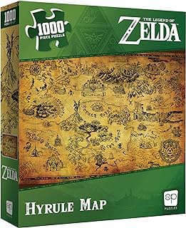 Imagen de Rompecabezas Mapa Hyrule Zelda de la empresa Amazon.com.