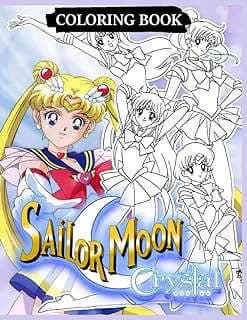 Image of Sailor Moon Coloring Book by the company Amazon.com.