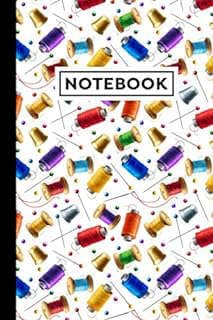 Image of Sewing Tools Themed Notebook by the company Amazon.com.