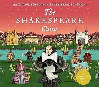 Image of Shakespeare-themed Board Game by the company Amazon.com.