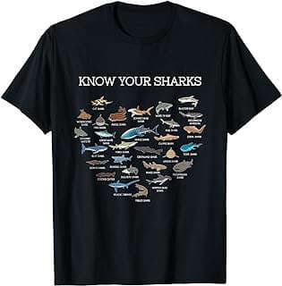 Image of Shark-Themed Marine Biology T-Shirt by the company Amazon.com.