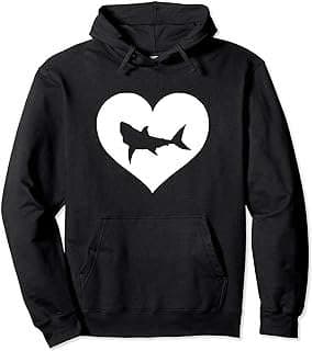 Image of Shark-themed Women's Hoodie by the company Amazon.com.