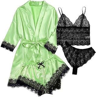 Image of Silk Pajama and Robe Set by the company Amazon.com.