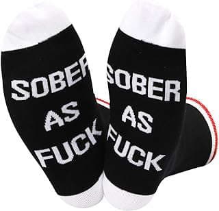 Image of Sobriety Anniversary Socks by the company Amazon.com.