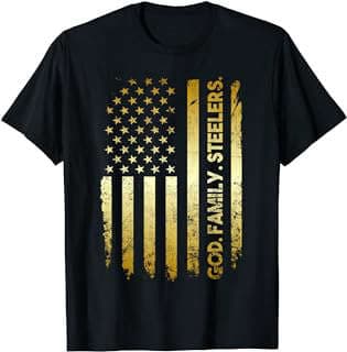 Image of Steelers Family Themed T-Shirt by the company Amazon.com.