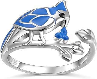 Image of Sterling Silver Bird Urn Ring by the company Amazon.com.