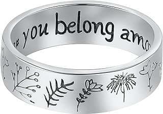 Image of Sterling Silver Floral Ring by the company Amazon.com.
