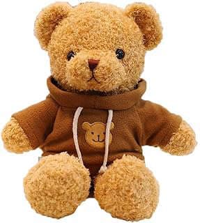 Image of Stuffed Teddy Bear with Hoodie by the company Amazon.com.