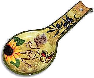 Image of Sunflower Ceramic Spoon Rest by the company Amazon.com.