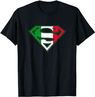 Image of Superman Shield Logo T-Shirt by the company Amazon.com.
