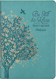 Image of Teal Inspirational Scripture Journal by the company Amazon.com.