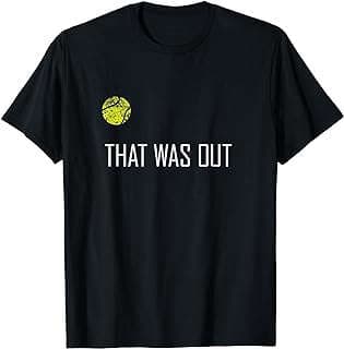 Image of Tennis Humor T-Shirt by the company Amazon.com.